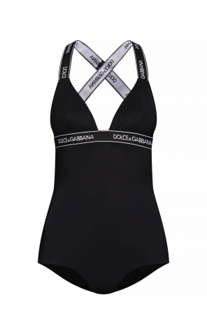 【送料&関税込】Dolce & Gabbana One-piece One-shoulder S One-piece one-shoulder swimsuit in Black for Women